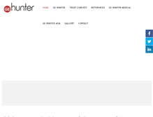 Tablet Screenshot of gehunter.com